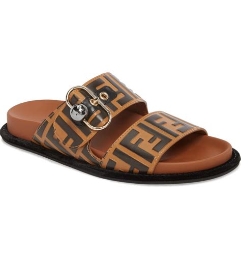 fendi sandals red|fendi women's flat sandals.